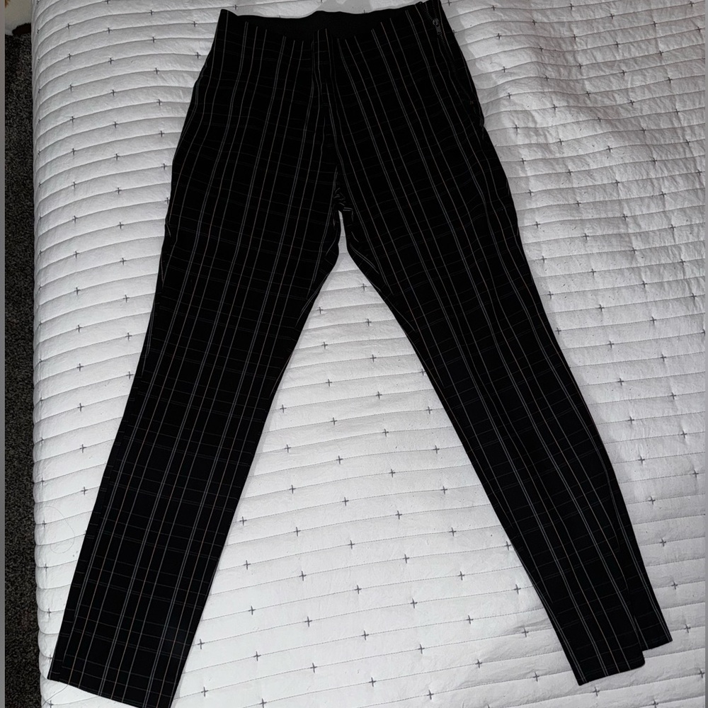 Plaid Trouser Pants